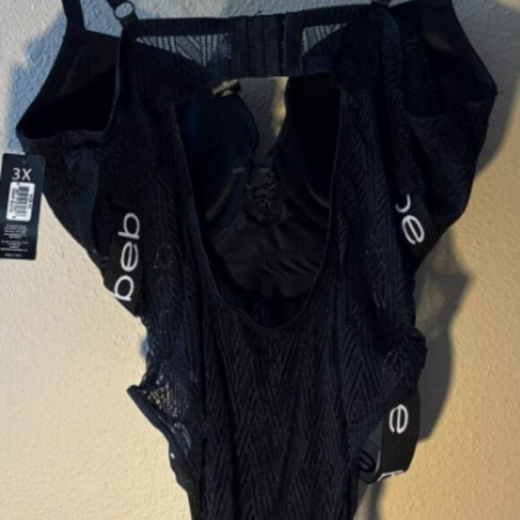 bebe Black Intimates Top - Picture 4 of 11